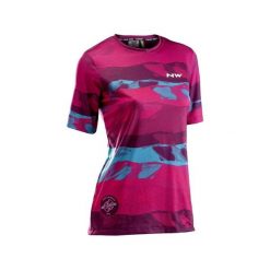 Damski jersey Northwave XTrail. Czerwone koszulki sportowe damskie Northwave, l, bez wzorów, z jersey, bez kołnierzyka, bez ramiączek, rowerowe. Za 225.50 zł.