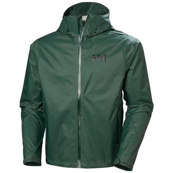 Kurtka narciarska Helly Hansen Loke Terra. Zielone kurtki męskie Helly Hansen, m, bez wzorów, z materiału, narciarskie. Za 640.20 zł.