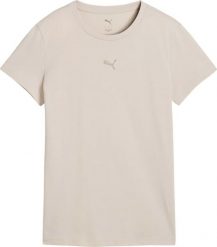 Puma Koszulka damska Puma Ess Centered Cat Logo Tee jasnobeżowa 692916 82 2XL. Brązowe t-shirty damskie Puma, xl, bez wzorów, bez kołnierzyka. Za 106.52 zł.