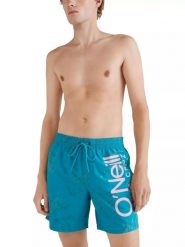 Męskie kąpielówki O'Neill Cali Floral. Niebieskie kąpielówki męskie O'Neill, m, bez wzorów, z materiału. Za 219.00 zł.