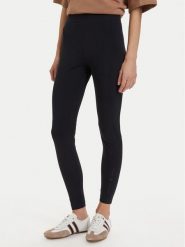 Beverly Hills Polo Club Legginsy P-SS26W-TL516528-0298 Granatowy Slim Fit. Niebieskie legginsy damskie Beverly Hills Polo Club, m, bez wzorów, z bawełny. Za 88.99 zł.