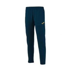 Spodnie treningowe z kieszeniami bocznymi na zamek Joma Confort V. Niebieskie spodnie sportowe męskie Joma, m, bez wzorów, z materiału, na fitness i siłownię. Za 338.50 zł.