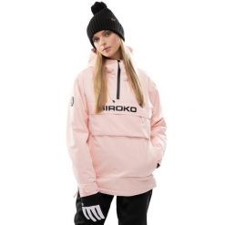 Kurtka snowboardowa damska W6-W Flims. Czerwone kurtki damskie SIROKO, bez wzorów, bez kaptura. Za 380.00 zł.