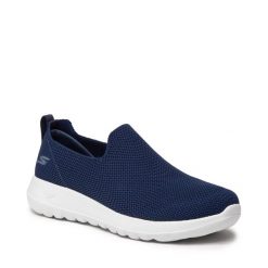 Półbuty Skechers. Niebieskie półbuty na co dzień męskie Skechers, bez zapięcia. Za 209.99 zł.