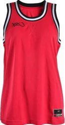 Damska koszulka sportowa K1x Hardwood Jersey Cherry Red 2XL. Czerwone koszulki sportowe damskie K1X, xl, bez wzorów, z jersey, bez kołnierzyka, bez ramiączek, na fitness i siłownię. Za 111.99 zł.
