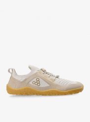 Buty trailowe damskie Vivobarefoot Primus Trail Knit FG. Szare obuwie sportowe damskie Vivobarefoot, bez wzorów, z syntetyku, do biegania. Za 773.15 zł.