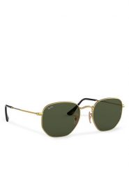 Ray-Ban Okulary przeciwsłoneczne Hexagonal 0RB3548N 001 Złoty. Żółte okulary przeciwsłoneczne damskie Ray-Ban. Za 644.24 zł.