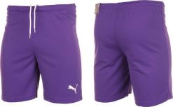 Puma Spodenki męskie Puma teamRISE Short Prist fioletowe 704942 10 M. Fioletowe krótkie spodenki sportowe męskie Puma, m, bez wzorów. Za 71.63 zł.