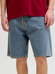 Jack & Jones Szorty jeansowe Ony Original 12289725 Niebieski Regular Fit. Niebieskie szorty męskie Jack & Jones, m, bez wzorów, z bawełny. Za 129.99 zł.