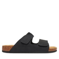 Klapki Jack & Jones. Czarne klapki męskie Jack & Jones. Za 109.99 zł.