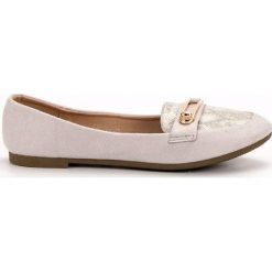 Top Shoes szare Stylowe Baleriny. Szare baleriny damskie Top Shoes, bez wzorów, eleganckie, bez obcasa. W wyprzedaży za 69.00 zł.