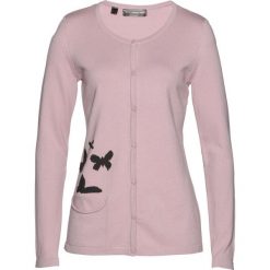 Sweter rozpinany bonprix matowy jasnoróżowy - czarny. Bez kategorii marki Giacomo Conti. Za 74.99 zł.