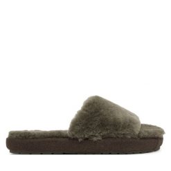 Kapcie EMU Australia. Zielone kapcie damskie Emu Australia, bez wzorów. Za 299.99 zł.
