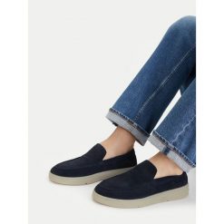 Półbuty G-Star. Niebieskie półbuty na co dzień męskie G-Star, retro, bez zapięcia. Za 166.99 zł.