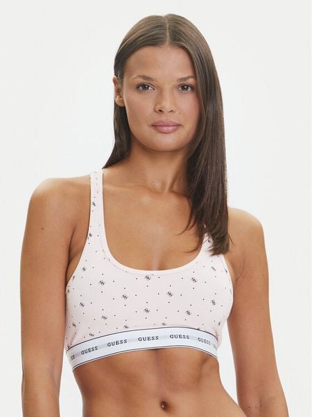 Guess Stringi O97E04 KBOE1 Różowy. Czerwone stringi damskie Guess, m, z aplikacjami. Za 49.99 zł.