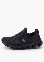 Buty damskie do biegania ON CLOUDSWIFT 3 AD. Czarne obuwie sportowe damskie On, bez wzorów, do biegania. Za 579.99 zł.