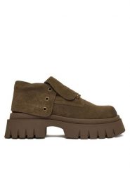 Steve Madden Trapery Parkview SM11004796 Brązowy. Brązowe śniegowce i trapery damskie Steve Madden, z materiału. Za 499.99 zł.