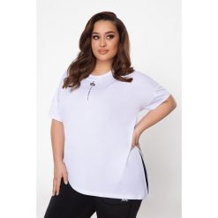 Koszulka fitness damska Rough Radical Kip Plus size. Białe obuwie sportowe damskie ROUGH RADICAL, bez wzorów, na fitness i siłownię. Za 109.00 zł.