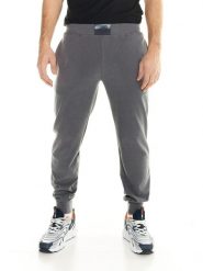 Spodnie dresowe z kieszenie na co dzień na siłownię. Szare spodnie sportowe męskie LEONE 1947 APPAREL, m, bez wzorów, z dresówki, na fitness i siłownię. Za 84.16 zł.