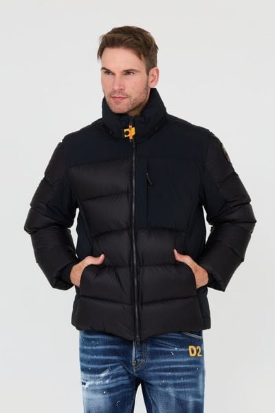 PARAJUMPERS Czarna męska kurtka Gover, Rozmiar M. Czarne kurtki męskie Parajumpers, l, bez wzorów, z puchu, bez kaptura. W wyprzedaży za 1,399.99 zł.