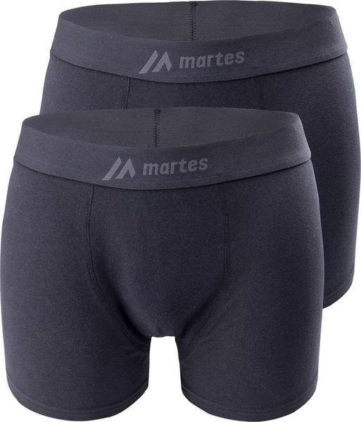 Beon Męskie bokserki Martes essentials RAVOR 2PACK black/black rozmiar XXL. Czarne bokserki męskie Beon, m, bez wzorów. Za 31.85 zł.