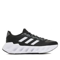 Buty do biegania adidas. Czarne obuwie sportowe damskie Adidas, bez wzorów, do biegania. Za 259.99 zł.