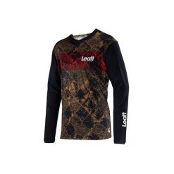 Longsleeve rowerowy męski Leatt MTB Gravity 3.0. Brązowe bluzy męskie LEATT, m, bez wzorów, bez kaptura. Za 209.99 zł.