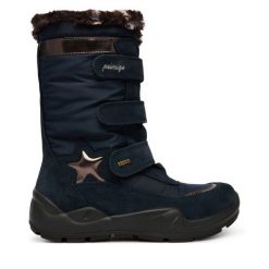 Śniegowce Primigi. Niebieskie śniegowce dziewczęce Primigi, z gore-texu, bez zapięcia. Za 484.99 zł.