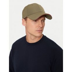 Czapka z daszkiem Tommy Hilfiger. Niebieskie czapki i kapelusze męskie Tommy Hilfiger, bez wzorów. Za 119.99 zł.