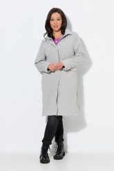 Damskie Parka funkcyjna HYPRAR hydrofobowa kaptur. Czarne parki damskie Ulla Popken, plus size, bez wzorów, z materiału, bez kaptura. Za 699.99 zł.