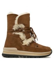 Olang Śniegowce Tanya 85 Brązowy. Brązowe śniegowce i trapery damskie Olang, ze skóry. Za 589.99 zł.