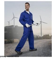 Ardon Komplet bluza+spodnie do pasa ARDONKLASIK niebieski 183-190 cm niebieski H5009 56. Niebieskie bluzy męskie Ardon, m, bez wzorów, z dresówki, bez kaptura. Za 91.60 zł.