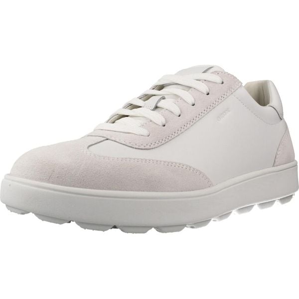 Buty GEOX U SPHERICA ECUB 1 Biały. Białe obuwie sportowe damskie Geox, na fitness i siłownię. Za 320.99 zł.