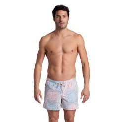 Spodenki plażowe Arena Water Prints Beach Short Ao. Białe szorty męskie Arena, na lato, l, bez wzorów, z materiału. Za 221.00 zł.