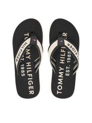 Tommy Hilfiger Japonki Sporty FM0FM05805 Czarny. Czarne buty sportowe męskie Tommy Hilfiger, z materiału, sportowe. Za 169.99 zł.