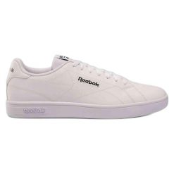 Buty do chodzenia męskie Reebok Court Clean. Białe buty sportowe męskie Reebok, z materiału, bez zapięcia, trekkingowe. Za 254.00 zł.