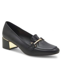 Półbuty Lasocki. Czarne półbuty damskie Lasocki, bez wzorów, bez obcasa, na obcasie, bez zapięcia. Za 199.99 zł.