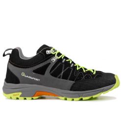 Buty męskie sportowe wodoodporne Garsport FAST HIKE LOW TEX NERO ANTRACITE. Czarne trekkingi męskie GARSPORT, przed kostkę, trekkingowe, gore-tex. Za 248.00 zł.