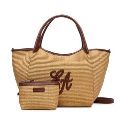 Torebka Emporio Armani. Brązowe torebki do ręki damskie Emporio Armani, bez wzorów, klasyczne, bez dodatków. Za 1,619.00 zł.