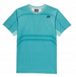 Koszulka tenisowa Yonex RG Crew Neck Shirt. Zielone koszulki sportowe męskie YONEX, l, bez wzorów, z tkaniny, bez kołnierzyka, bez ramiączek, na fitness i siłownię. Za 499.00 zł.