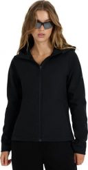 4f Kurtka damska softshell czarna 4FWAW25TSOFF359 20S S. Czarne kurtki damskie 4f, s, bez wzorów, z softshellu, bez kaptura. Za 453.85 zł.