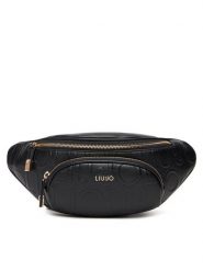 Liu Jo Saszetka nerka AF5162 E0538 Czarny. Czarne torebki do ręki damskie Liu Jo, bez wzorów, ze skóry, bez dodatków. Za 429.99 zł.