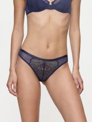 Triumph Figi brazylijskie Delightful Spotlight 10219844 Granatowy. Niebieskie figi damskie Triumph, bez wzorów, z syntetyku. Za 36.00 zł.