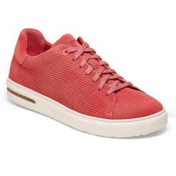 Buty do chodzenia damskie Birkenstock bend low sienna red cord leve. Czerwone obuwie sportowe damskie Birkenstock, bez wzorów, z materiału, trekkingowe. W wyprzedaży za 641.80 zł.