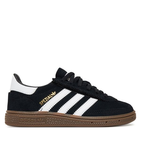 Sneakersy adidas. Czarne trampki i tenisówki chłopięce Adidas, bez wzorów, bez zapięcia. Za 227.99 zł.