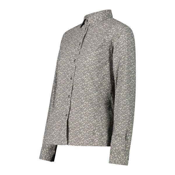 Koszula damska turystyczne CMP 34S6156. Szare koszule damskie CMP, na lato, l, bez wzorów, ze skóry, sportowe, bez kołnierzyka, bez ramiączek. Za 239.00 zł.