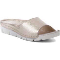 Klapki SERGIO BARDI - Casciana SS127335318GM 111. Żółte klapki damskie Sergio Bardi, ze skóry. W wyprzedaży za 149.00 zł.