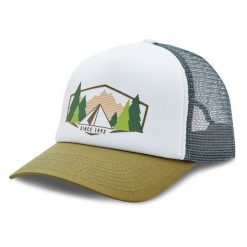 Czapka z daszkiem Buff. Żółte czapki i kapelusze damskie Buff, bez wzorów. Za 79.99 zł.