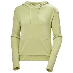 Bluza damska z kapturem Helly Hansen Lifa Tehc Lite. Zielone bluzy damskie Helly Hansen, bez wzorów, z kapturem. W wyprzedaży za 255.55 zł.