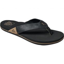 Męskie klapki Reef. Czarne klapki męskie Reef, z dżerseju, eleganckie. Za 312.99 zł.